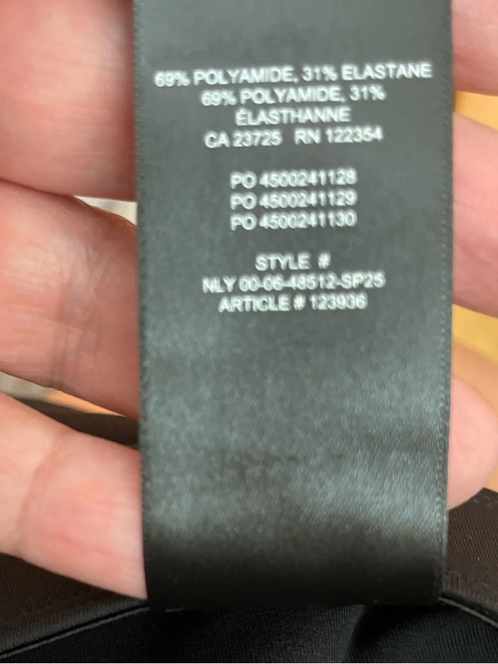 Aritzia Hi-Rise Black Leggings